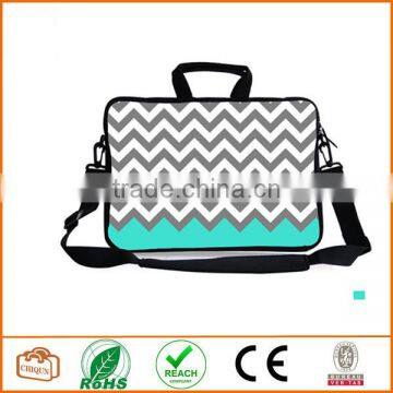 Turquoise Mint Green Neoprene Laptop Shoulder HandBag,TsuiWah(TM)12" 12.1" 12.5"13" 13.3" 13.4" Inch Laptop photo-2