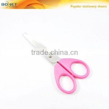 SSC0002 FDA Certificated 4-1/4" Economic Colorful Plastic Student Rounded Point Scissors Set 3ps photo-2