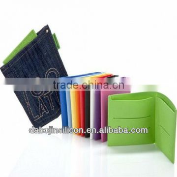 silicone smart wallet silicone card wallet