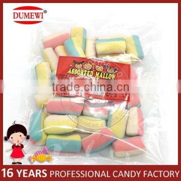 3 Colors Marshmallow Cube Bagged Cotton Candy