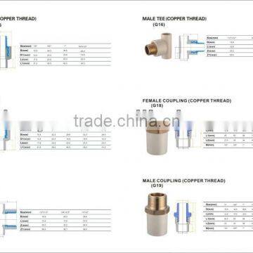 ASTM 2846 CPVC FITTINGS PIPES FOR HOT WATER SUPPLY photo-5