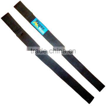 BAR STRAP Custom 21.5 Inches Length WRIST WEIGHT LIFTING PULLING POWER FITNESS PADDED COTTON HAND STRAP photo-2