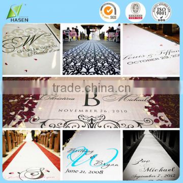 High quality New Style Wedding Carpet/ aisle/runner for decoration