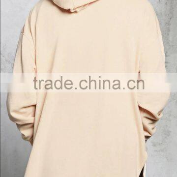 OEM Custom Baggy Mens Printing Longline Hoodies photo-3