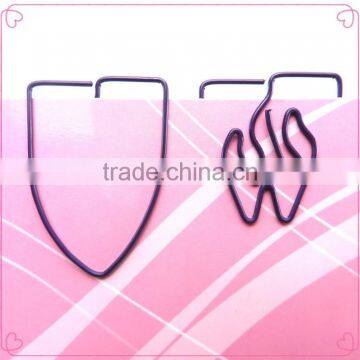 Creative Good Looking OEM Logo Design Metal Wire Paper Clips photo-2