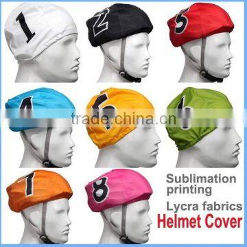 Cycling accessories Helmet Covers Cycling Bike Helmet Lycra spandex stretch Ski Bicycle Helmet Cover