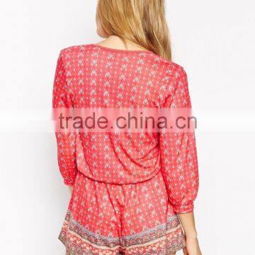 2015 Fashionable Hot Sale OEM Customized FESTIVAL Gypsy Romper photo-3