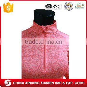 All Over Print Pink Running Plain Women Yoga Jacket photo-4