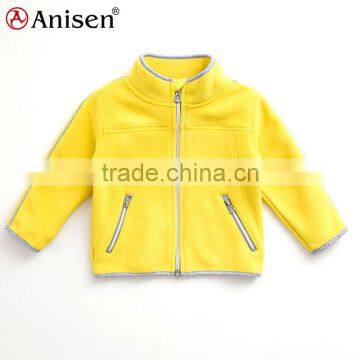 Wholesale Custom Fleece Windproof Kids Coat