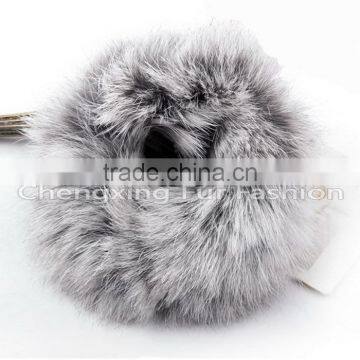 CX-E-01 Genuine Rabbit Fur Elastic Hair Band