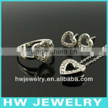 80861 925 silver jewellery 4 set