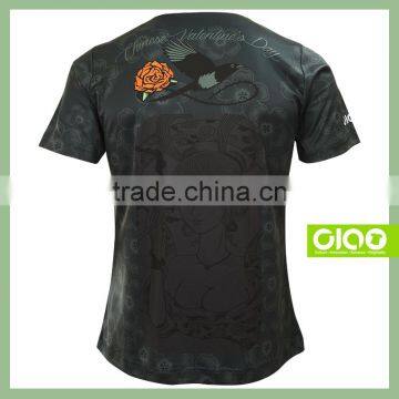 Top 10 Wholesale Clothing Custom Printing Logo Slim Fit t Shirt photo-6