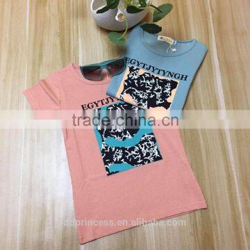 Kids Clothing Children t Shirt Wholesale China Printed Short Sleeve Cotton Cloth photo-5