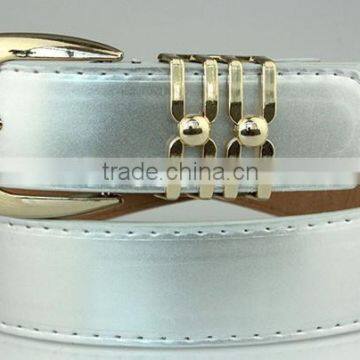 MOQ 1pc New Arrival High Quality With Flat Buckle Design in Alloy Metal Material Safety Leather Belt Buckle for Women