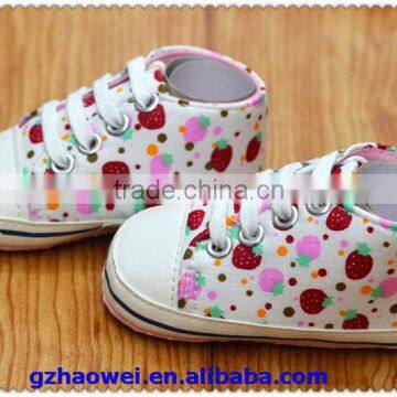 Strawberry Printed Baby Girl's Sportschuhe photo-4