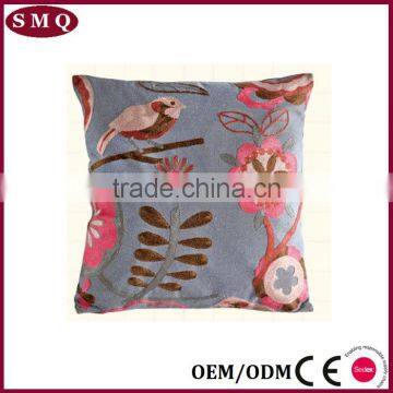Latest Design Embroidered Natural Linen Cushion Cover photo-6