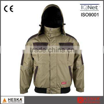 Hot sale high quality custom wear-resisting coat multiple pockets working jacket bomber