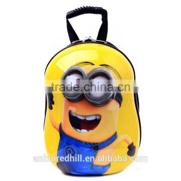 R1876H 2017 3D Innovation Kid Backpack ABS Eggshell Cartoon School Bag for Kids Comic Backpack photo-2