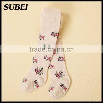 Hot selling cotton baby pantyhose/baby tights/baby cotton socks