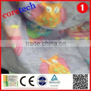 Natural Washable Organic Muslin Fabric Factory photo-3