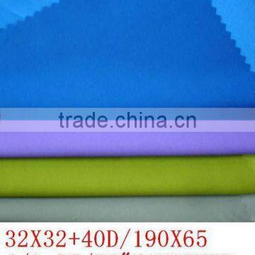COTTON SPANDEX SATIN FABRIC 32X32+40D/190X65 4/1 57/58"FINISHED COTTON SPANDEX SATIN