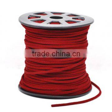 High Quality Findings Red Velvet Threads And Cord for Necklace Making photo-2