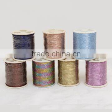 Rainbow polyester thread for DIIY