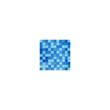 Swimming Pool Spa Glass Mosaic Tile Blue Blend