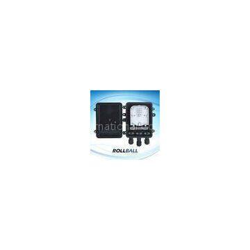250 * 192 * 89 mm Horizontal Fiber Optic Splice Closure With 3 In / Outlet Port, 48 Cores