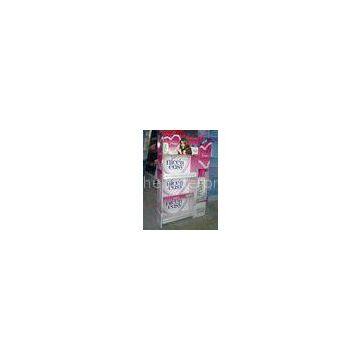 UV coating cardboard point of sale cosmetics / Cosmetic Display Stands showcases