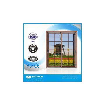 ACG Brand European Standard High Quality Aluminium Framed Glass Door