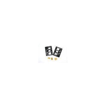Plastic ABS Normal SIM Card Holder , Mini UICC 3FF To 2FF