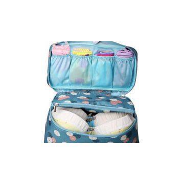 Fashion Portable Multi-Functional Travel Organizer Cosmetic Make-up Bag Luggage Storage Case Bra Underwear Pouch