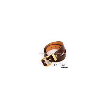 fashion gold leather belt