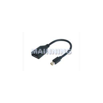 Mini DisplayPort Male To DisplayPort Female Cable
