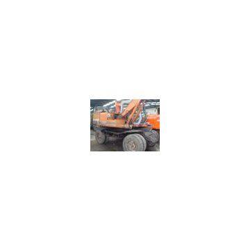 used wheel excavator Hitachi ex100wd construction machinery