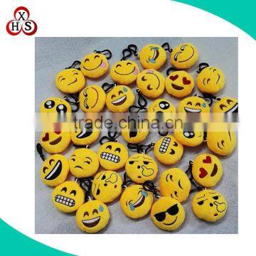 Bulk Wholesale Plush Emoji Key Chain Emoji Plush Keychain photo-3