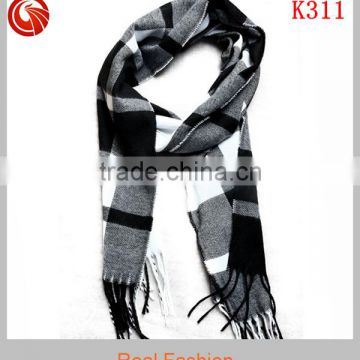 2014 fashion trend accessories men scarf with cotton material