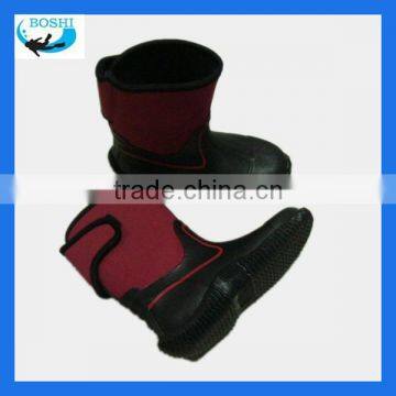 5mm High Quality Neoprene Kids Warm Funky Cheap Boot Rain Boots