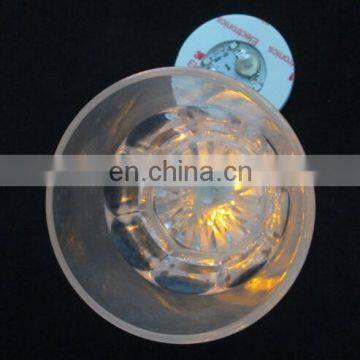 60*3mm yellow led color change led light pad for bottle