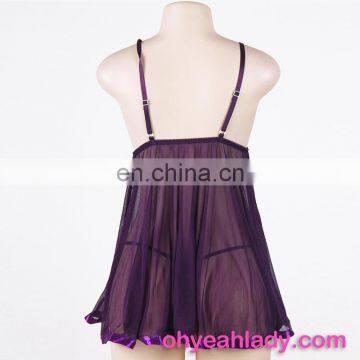 Factory Price Beautiful Sexy Nighty Dress for Women photo-6