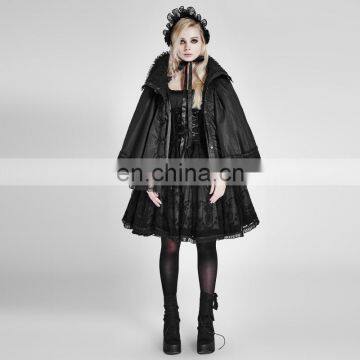 Gothic Lolita Black High Waisted Lace Skirt Punk Rave LQ-075 photo-4