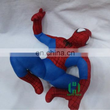 HI CE mini plush movie character spiderman for kids,stuffed plush toys for hot selling