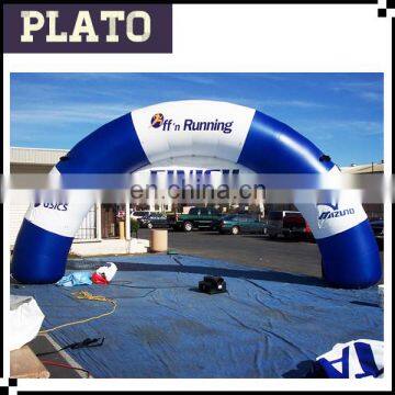 Standard arch banner inflatable racing archway/inflatable finish line circle arch for sale