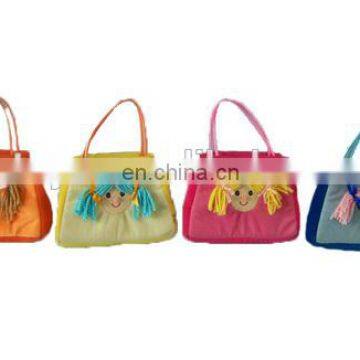 China factory supply girls plush handbag