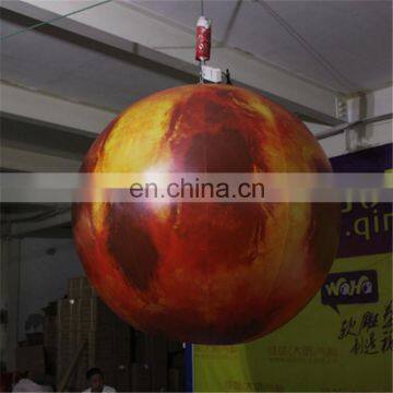 2017 New Design Outdoor Advertising Giant Inflatable Moon Balloon With Led Light for Event&party photo-2