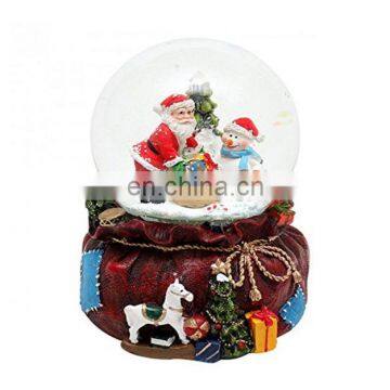 Snow Globe with snowman,santa multicolour for festival gift