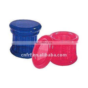 Inflatable PVC ice buckets with top