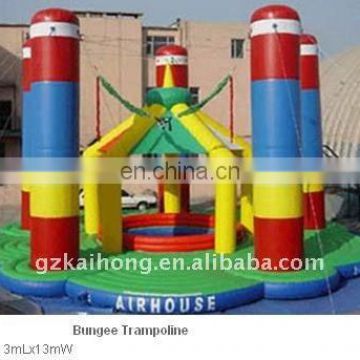 Inflatable trampoline