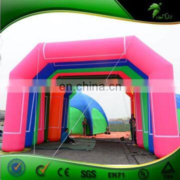 Internal Blower Oxford Colorful Outdoor Advertising Inflatable Arch